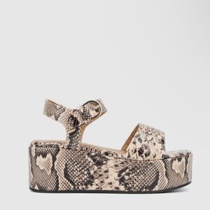 NEW Aquatalia Dinah Water Repellent Ankle Strap Platform Wedge Sandal - Blush